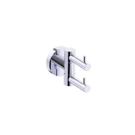 polished chrome robe hook