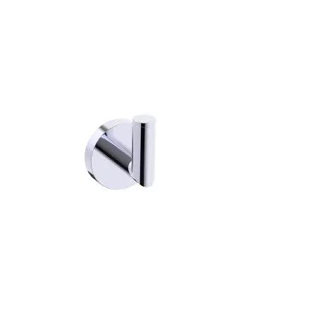 polished chrome robe hook