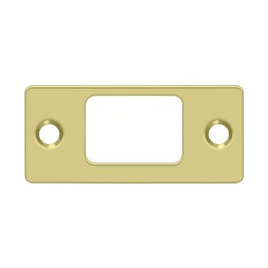 Deltana Strike Plate, Deadbolt, 2-3/4" x 1-1/4"