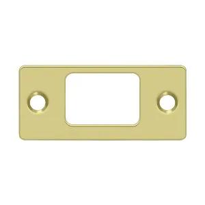 Deltana Strike Plate, Deadbolt, 2-3/4" x 1-1/4" by Deltana