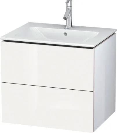 Duravit L-Cube Two Drawer 24" Wall-Mount Vanity Unit by Duravit
