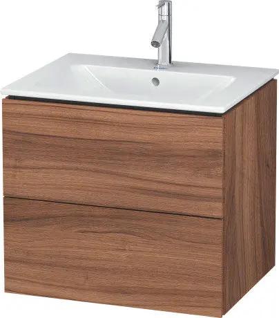 Duravit L-Cube Two Drawer 24" Wall-Mount Vanity Unit by Duravit