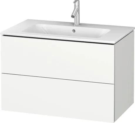 white wallmount drawer