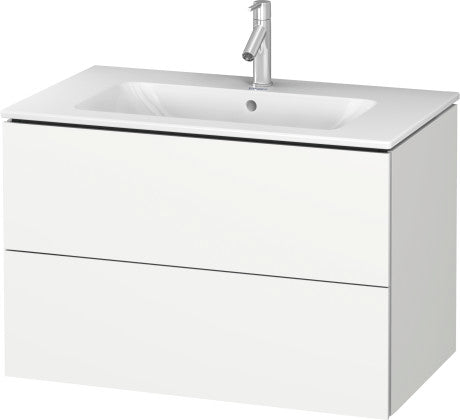 white wallmount drawer