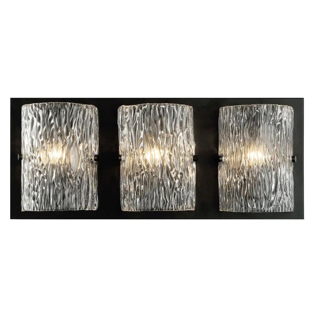 black wall mount light