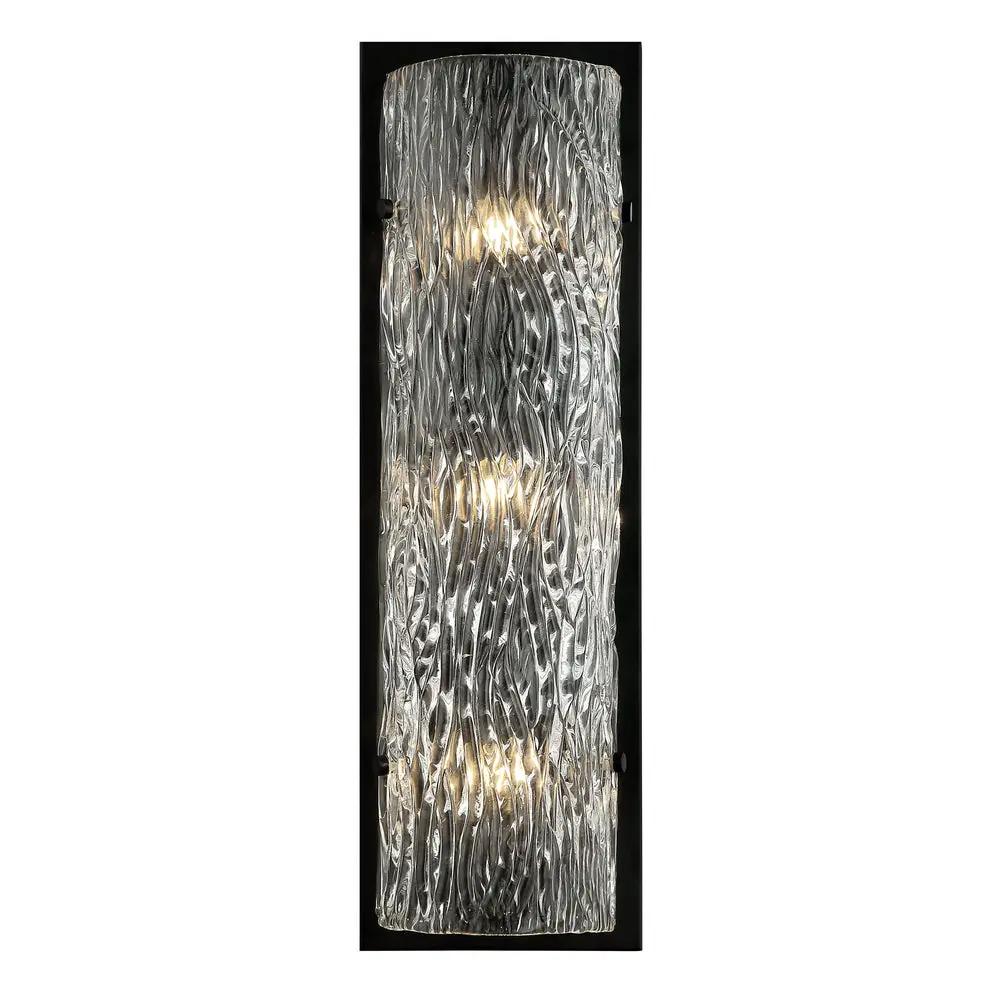 black wall mount light