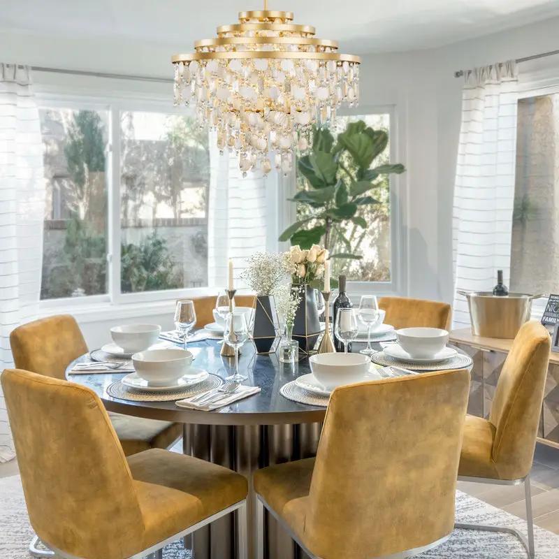 french gold chandelier