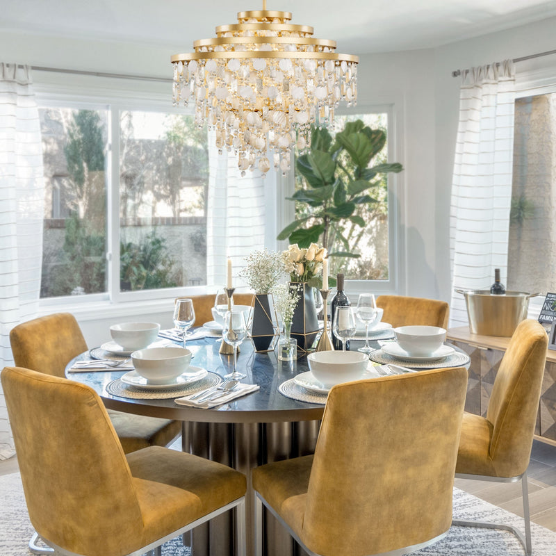 french gold chandelier