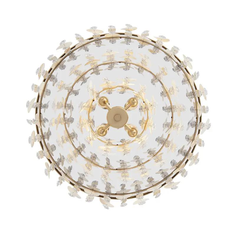 french gold chandelier