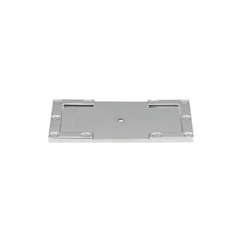 polished chrome backplate