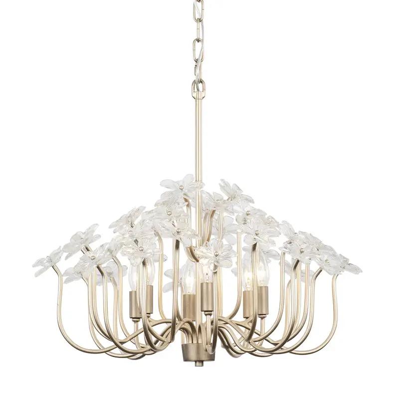 gold dust/artifact chandelier