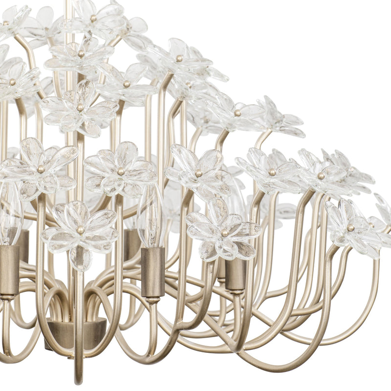 gold dust/artifact chandelier