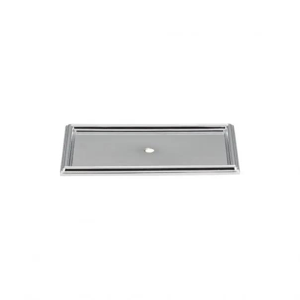 polished chrome backplate
