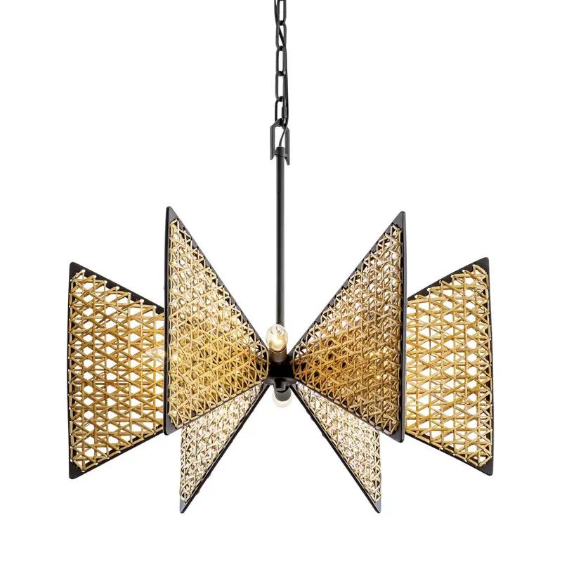 matte black/sulihiya chandelier