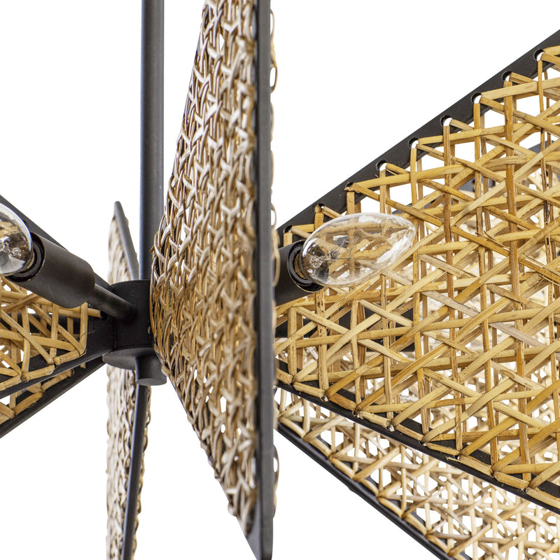 matte black/sulihiya chandelier