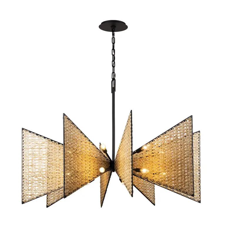 matte black/sulihiya chandelier
