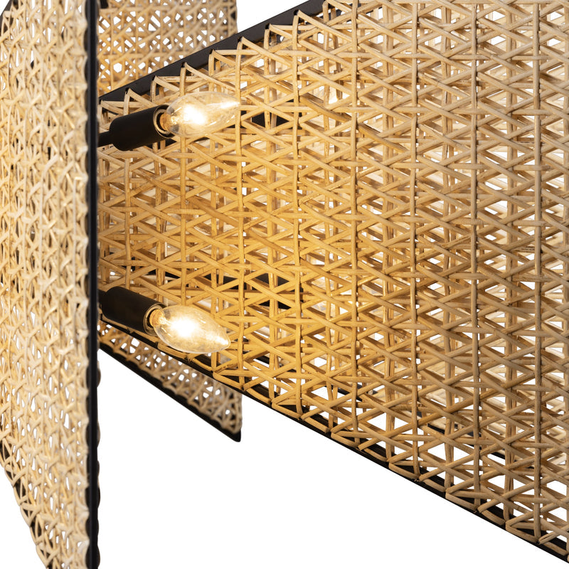 matte black/sulihiya chandelier