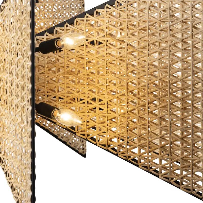 matte black/sulihiya chandelier