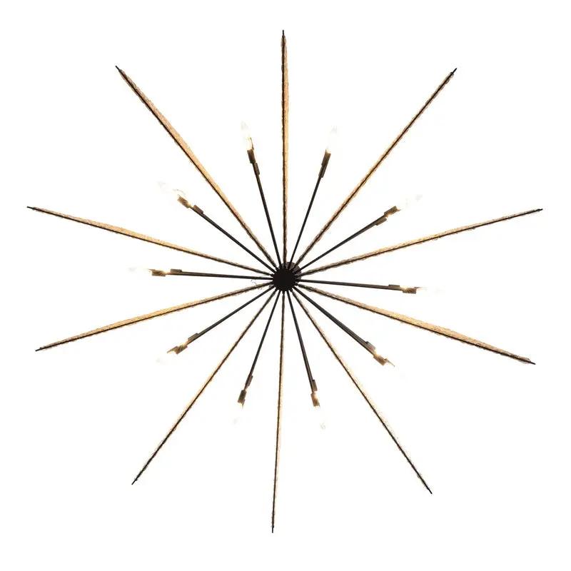 matte black/sulihiya chandelier