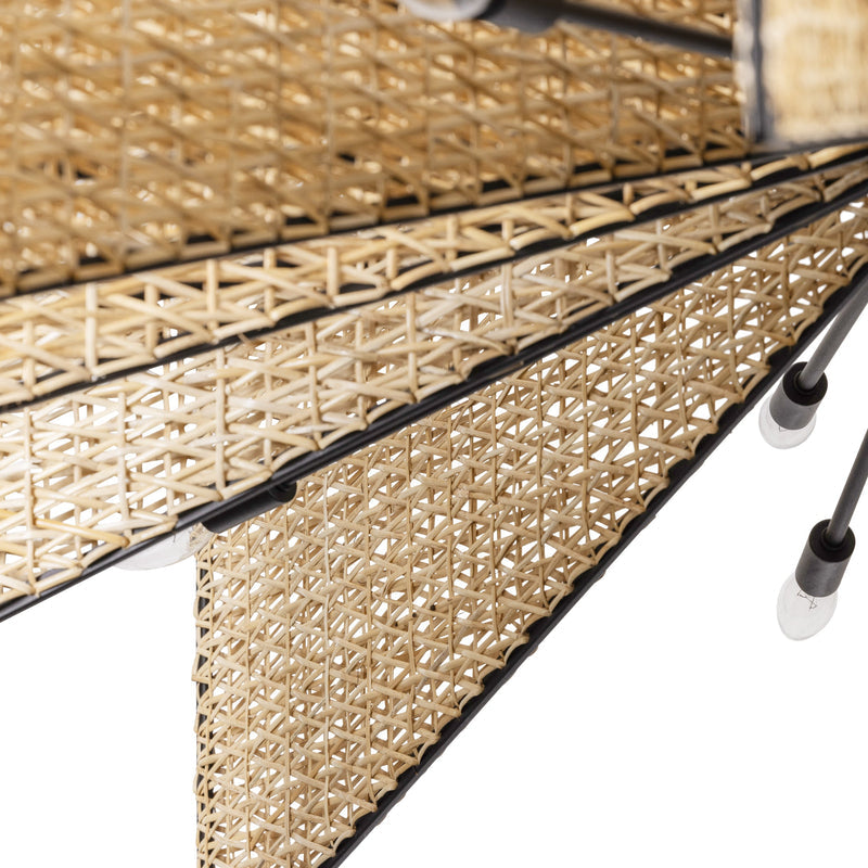 matte black/sulihiya chandelier