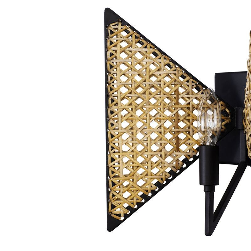 matte black/sulihiya wall mount light