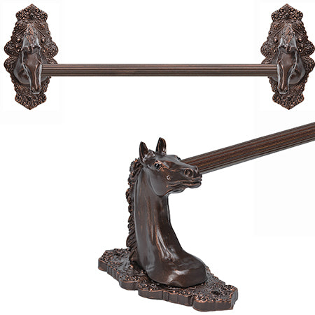 oil rub bronze towel holder