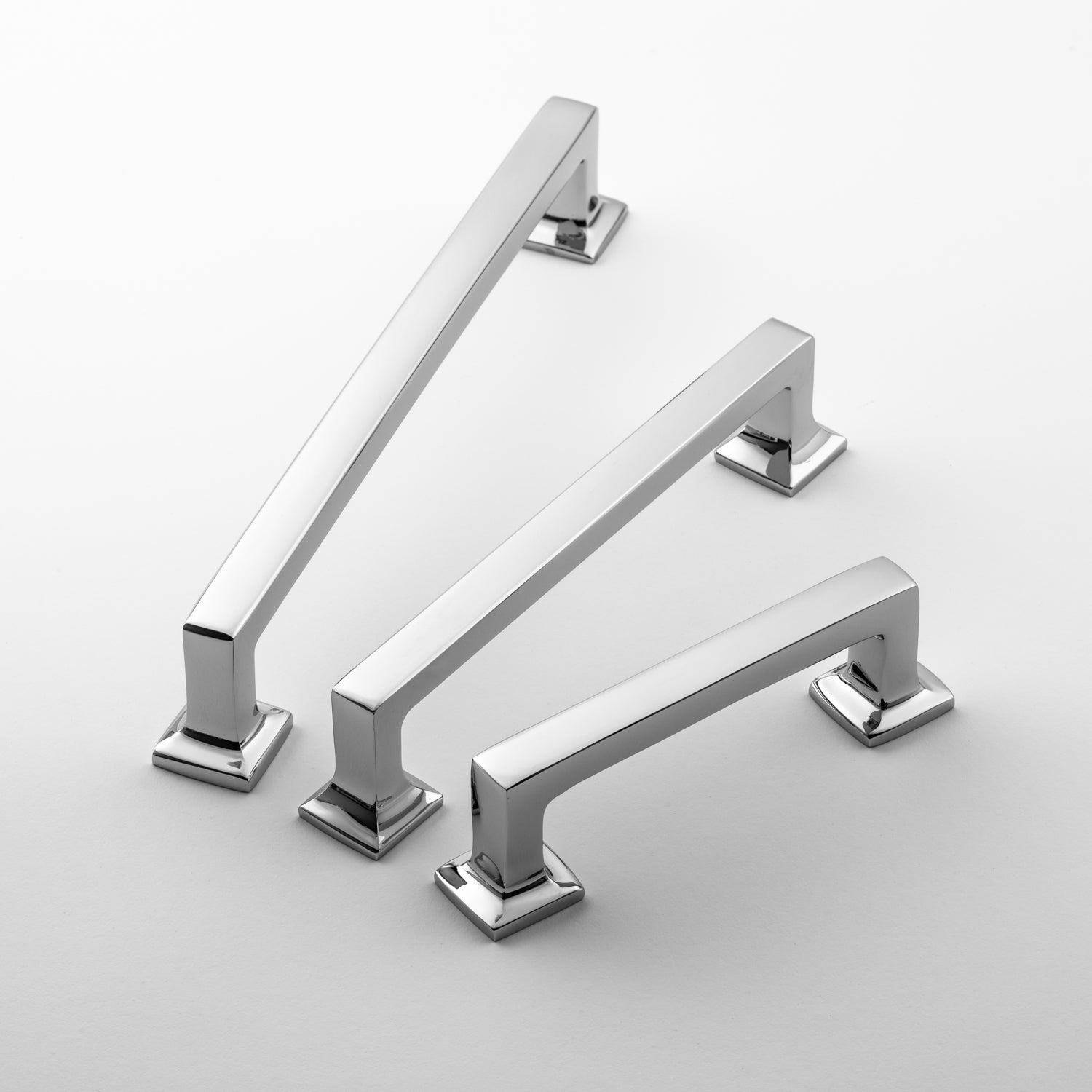 polished chrome pull