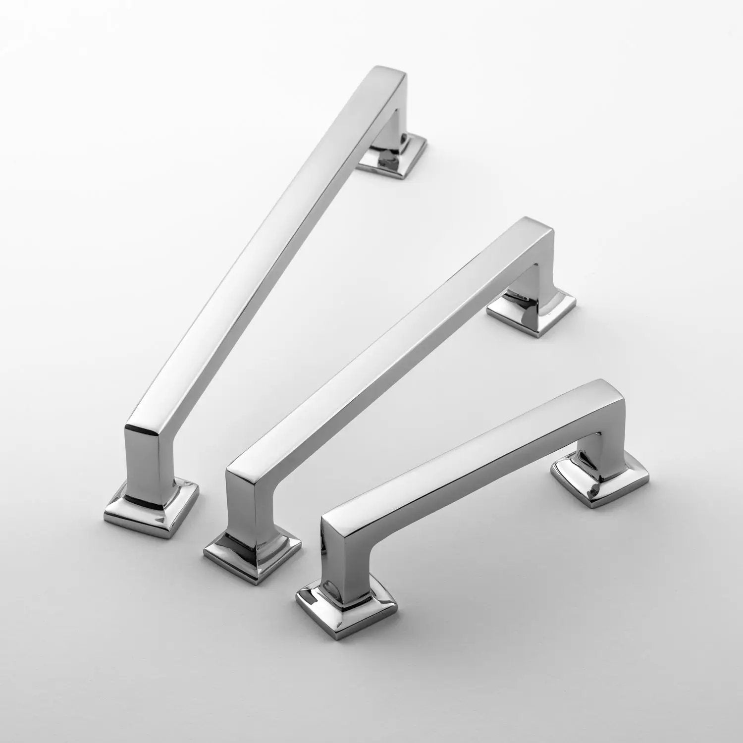 polished chrome pull
