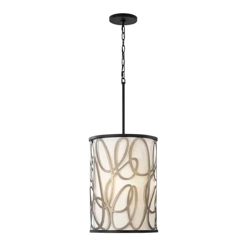 matte black/artifact pendant light