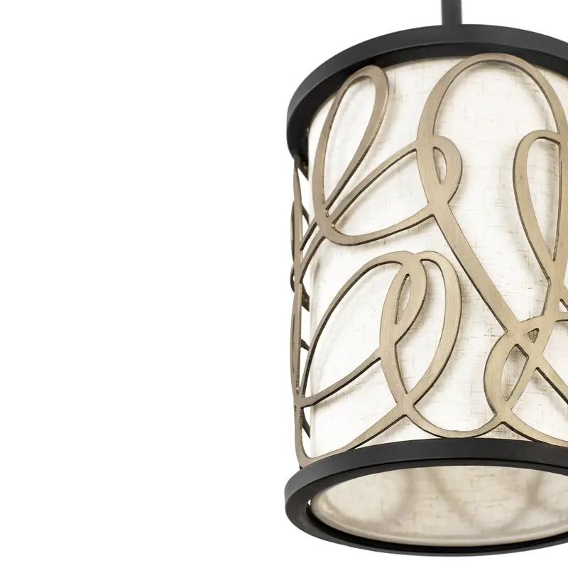 matte black/artifact pendant light