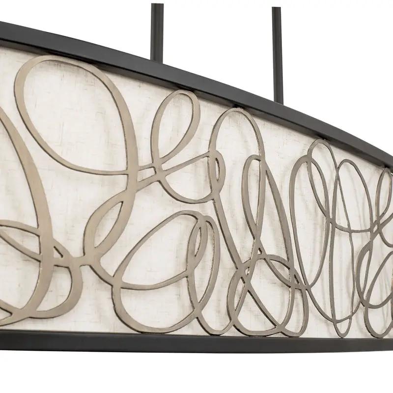 matte black/artifact pendant light