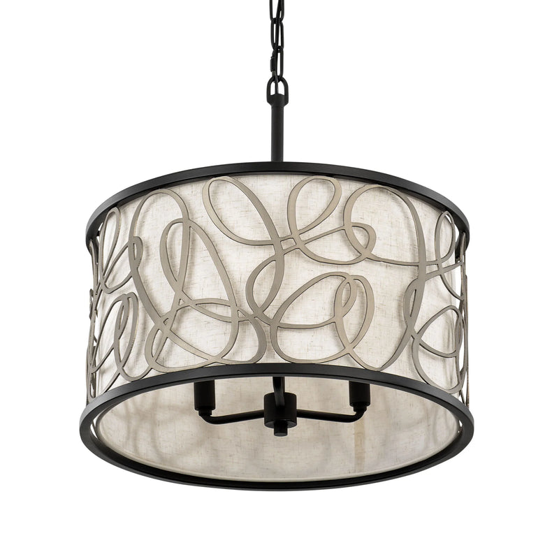 matte black/artifact pendant light