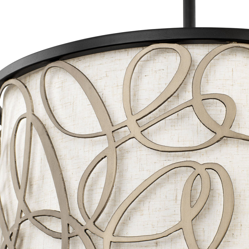 matte black/artifact pendant light