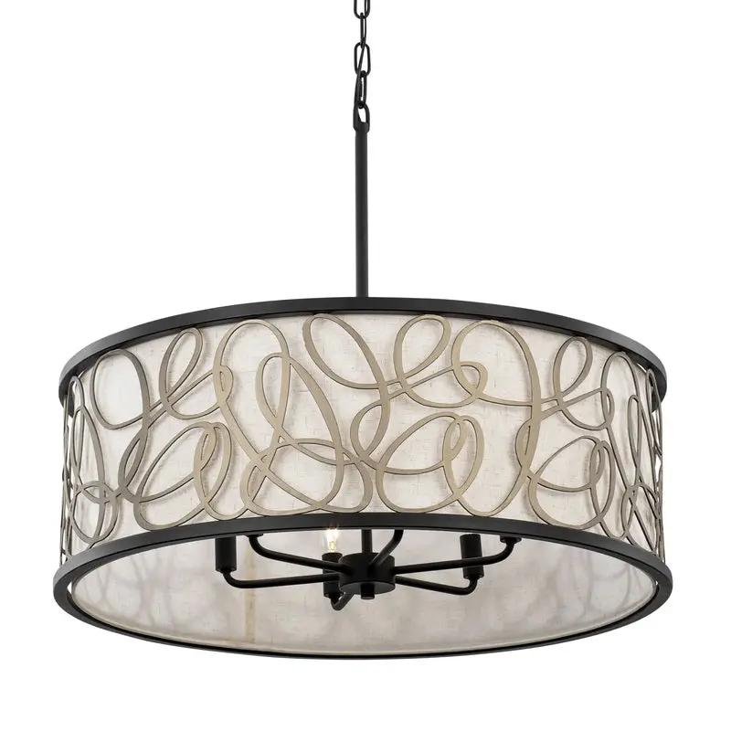 matte black/artifact pendant light