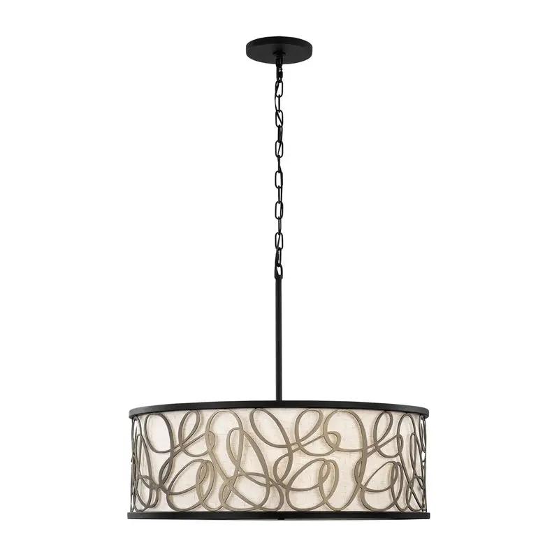 matte black/artifact pendant light
