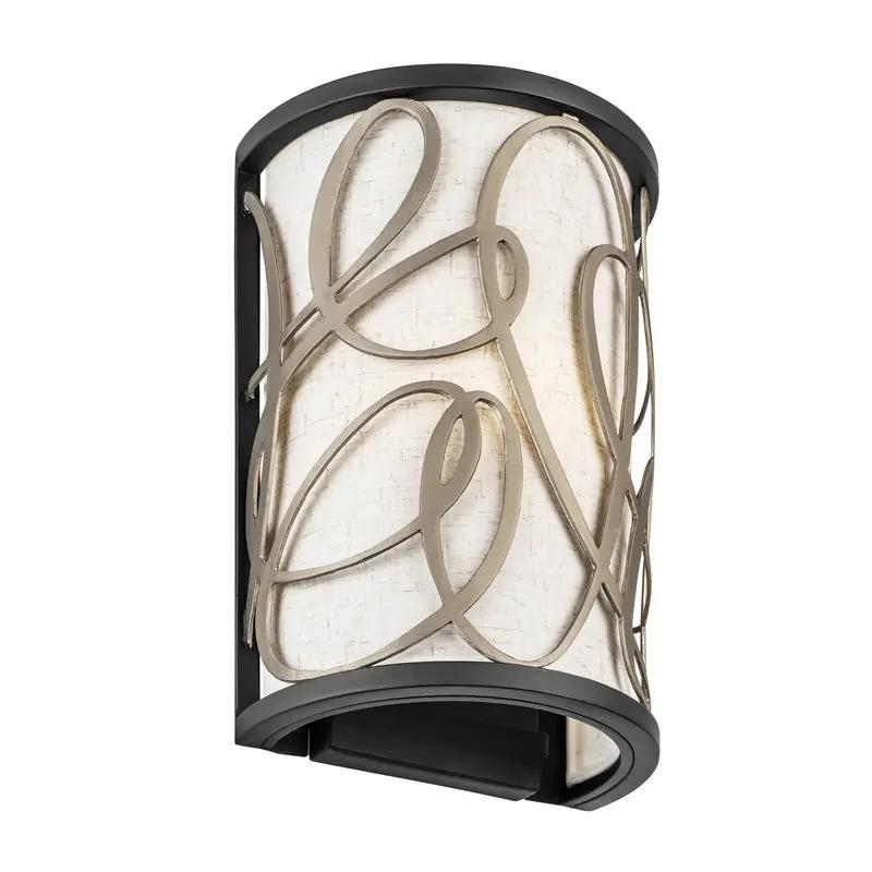 matte black/artifact wall mount light