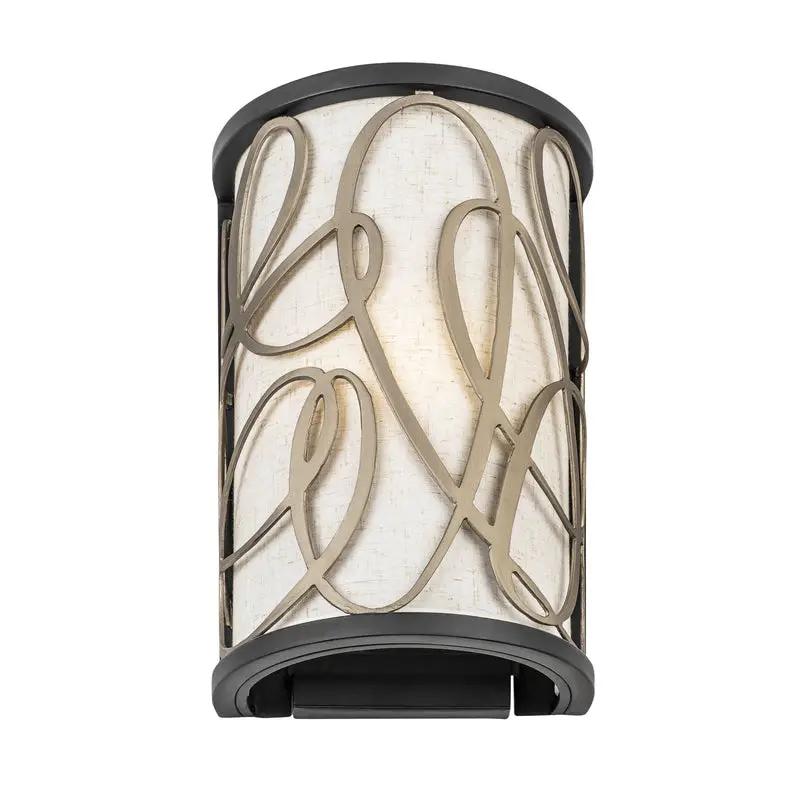 matte black/artifact wall mount light