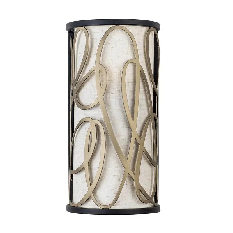 matte black/artifact wall mount light