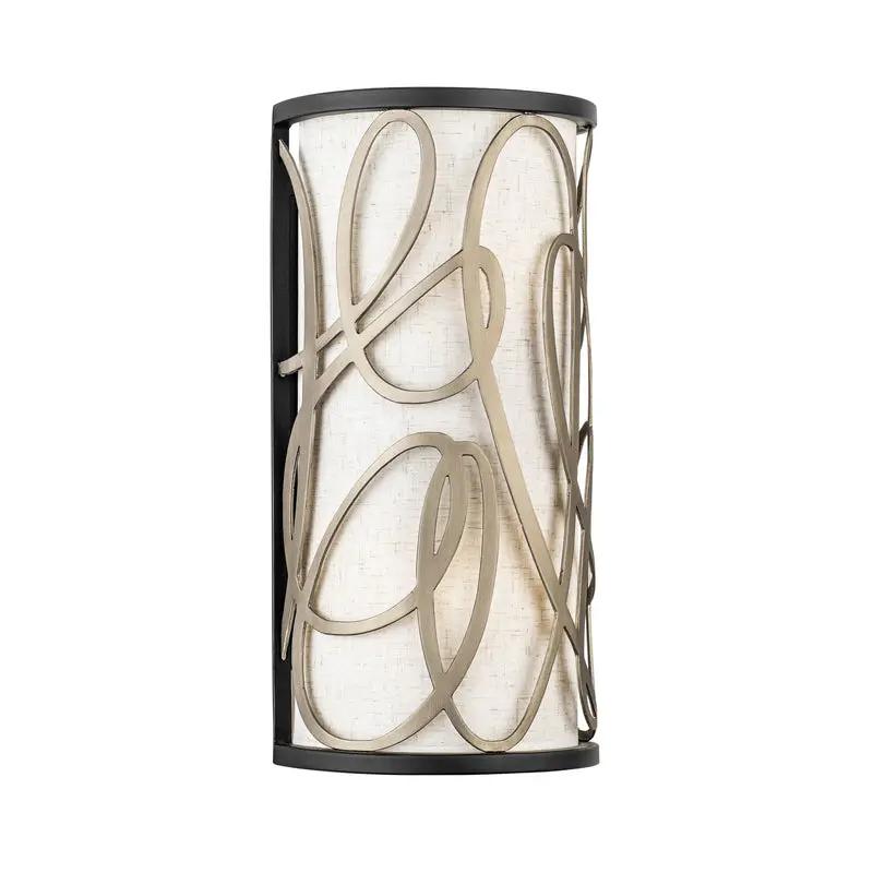 matte black/artifact wall mount light