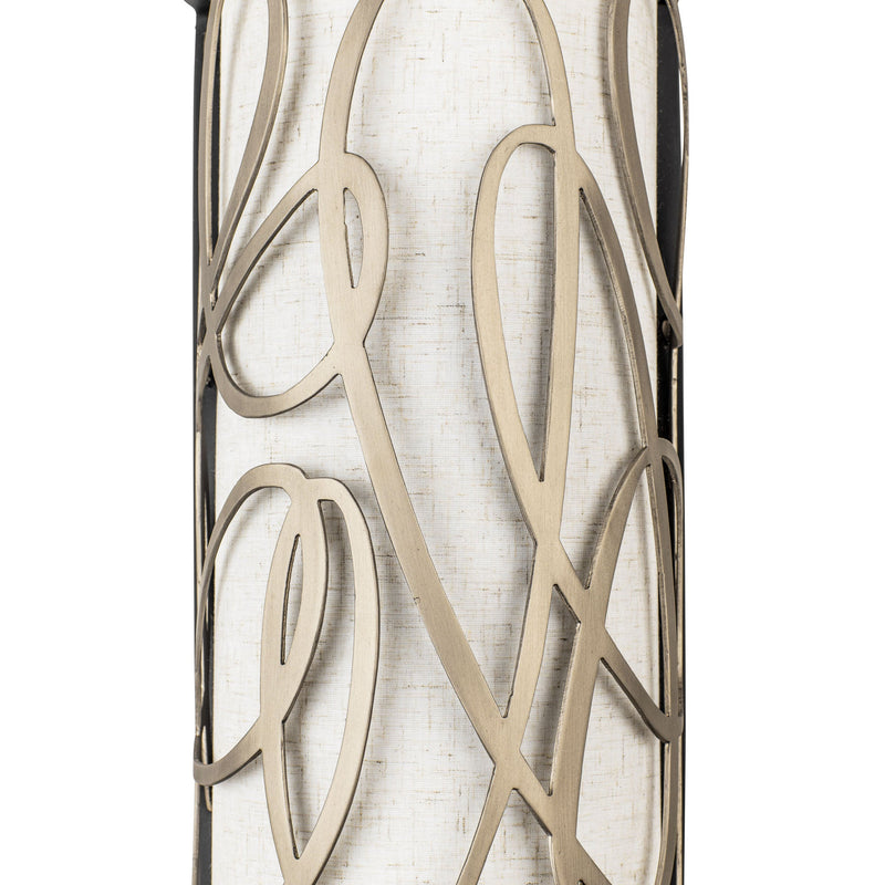 matte black/artifact wall mount light