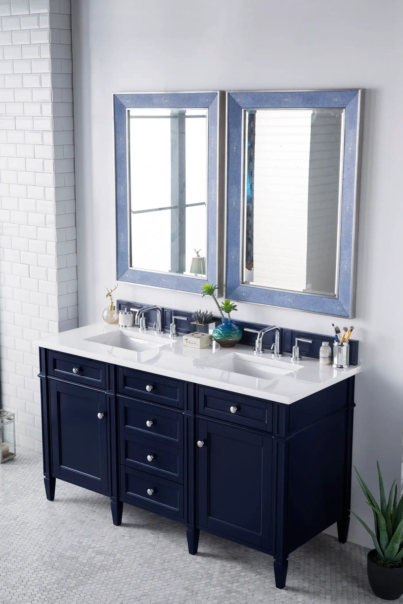 victory blue vanity