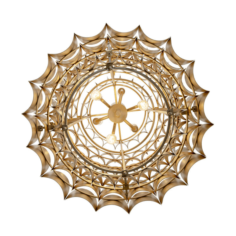 gold dust pendant light