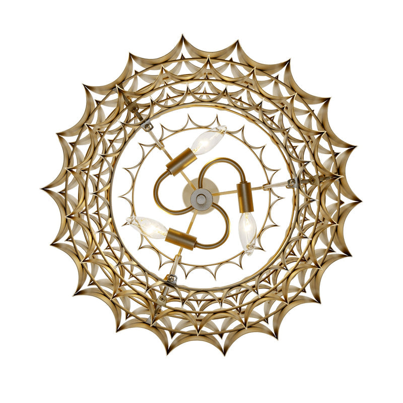 gold dust pendant light