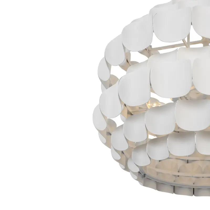 matte white pendant light