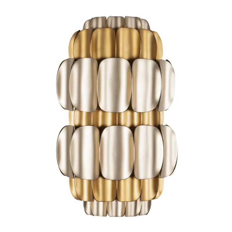 antique gold/gold dust wall mount light