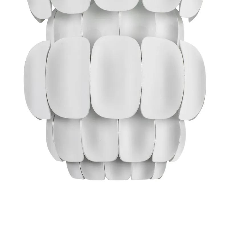 matte white wall mount light