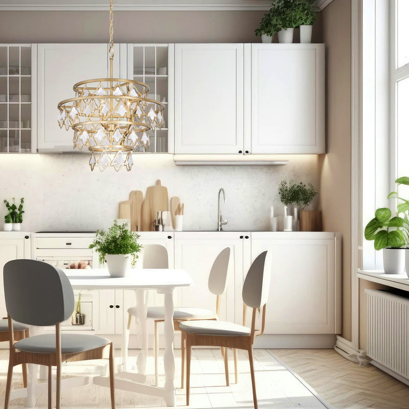 french gold chandelier