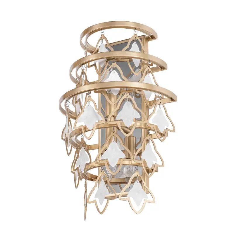 french gold wall mount light