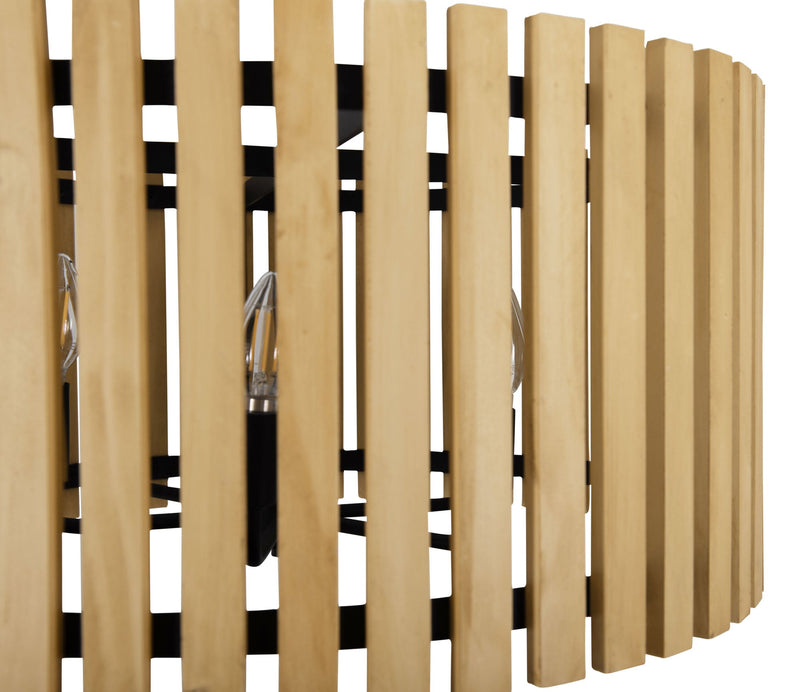 matte black/honey blonde pendant light