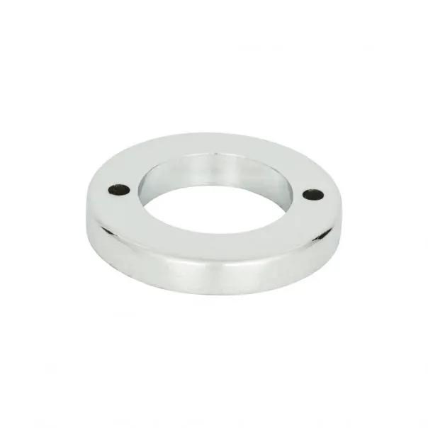 polished chrome base